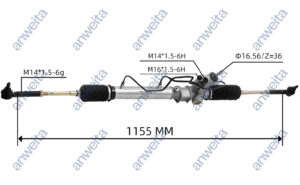Power Steering Gear Box Assembly LHD for HIACE 1989-2006 44250-26350/44250-26050