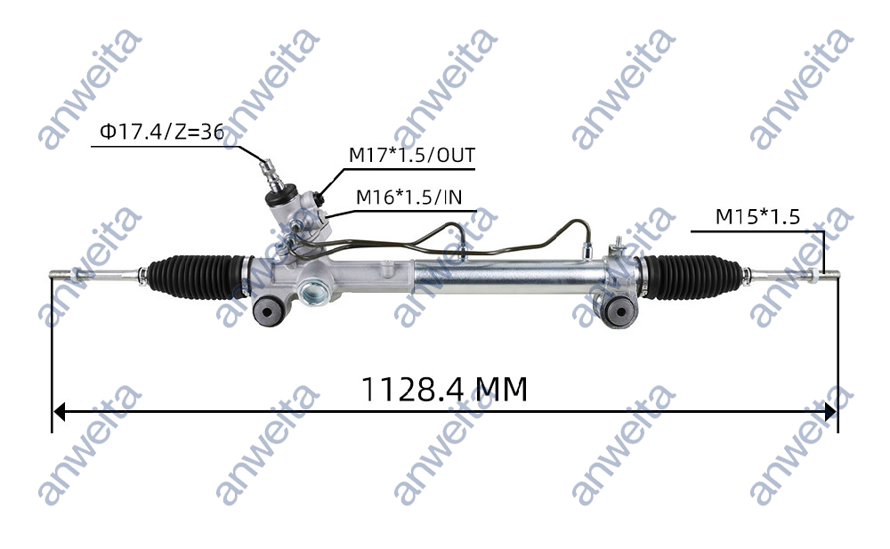 Power Steering Gear Box Assembly LHD for CAMARY ACV 2002-2006 44250-33330/44250-06270