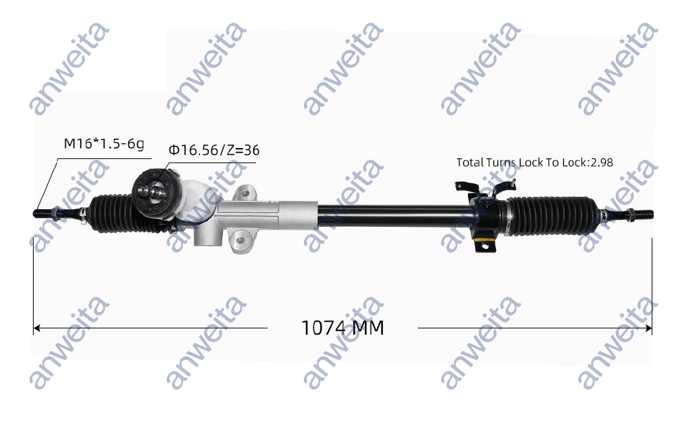Manual Steering Rack and Pinion LHD for TUCSON 2009- KIA SPORTAGE 2011-2015 56500-2S000/56500-3W000