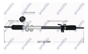 Mechanical Steering Gear Assembly LHD for SPORTAGE 56500-2S010