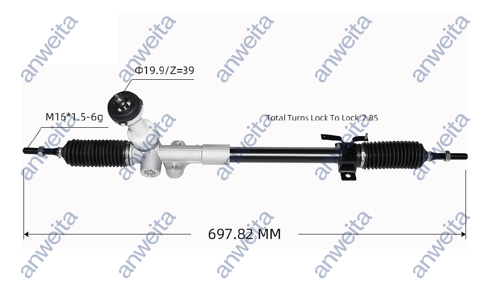 Mechanical Steering Gear Assembly LHD for SPORTAGE 56500-2S010