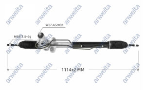 Hydraulic Power Steering Rack and Pinion for LHD SANTA FE 2.4-2009-2012 KIA SORENTO 2011-2013 57700-2B210/57700-0W100
