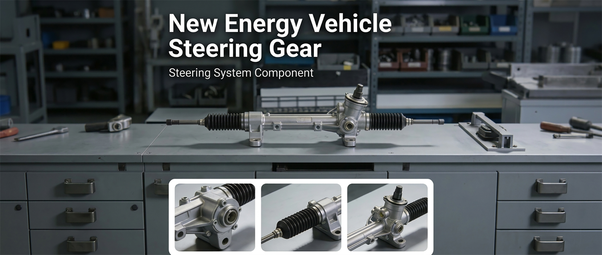 New energy vehicle electronic steering gear